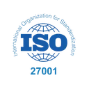 ISO 27001 badge